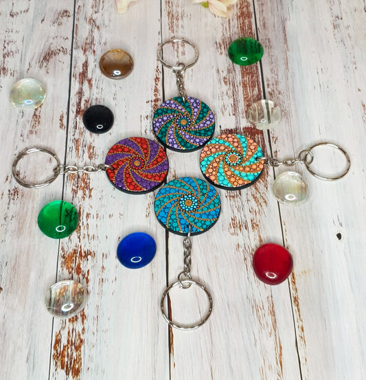 Key Ring - Bubble design