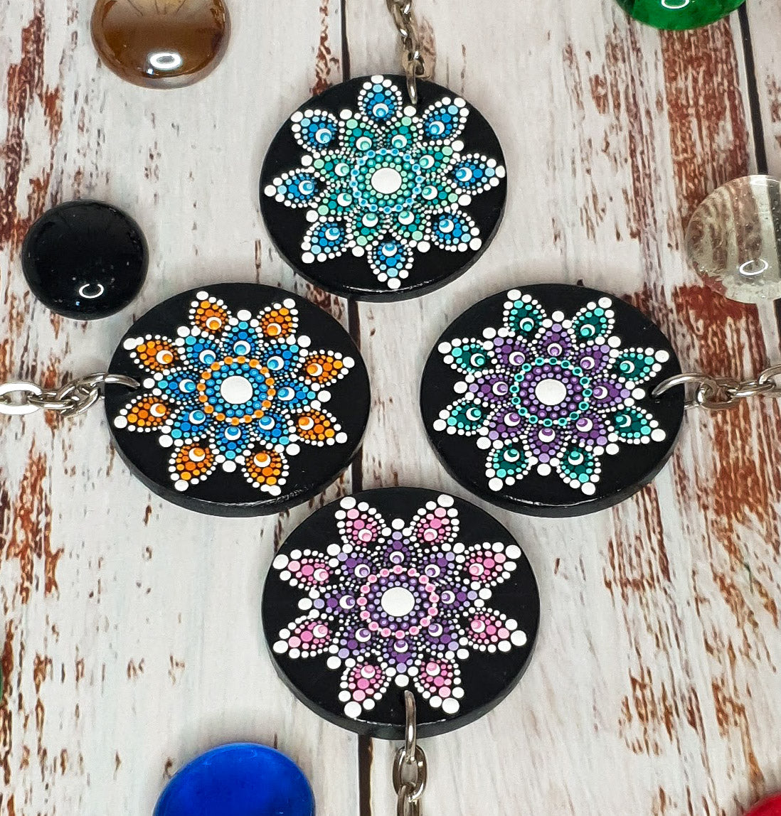 Key Ring - Petal design