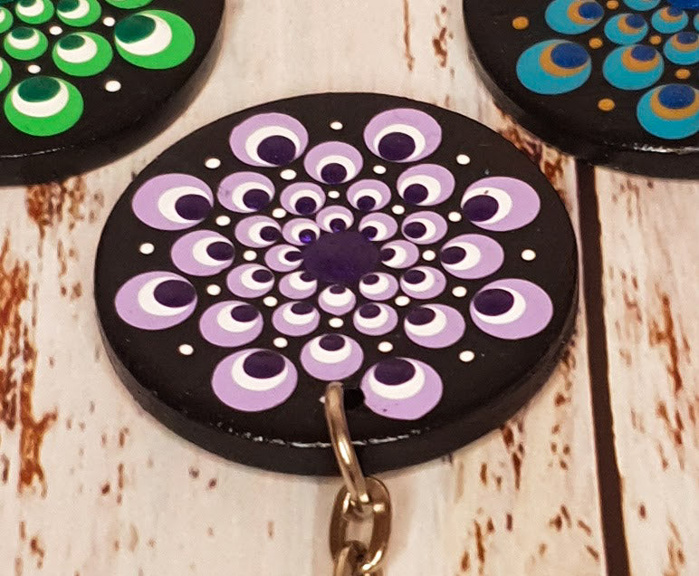 Key Ring - Peacock design