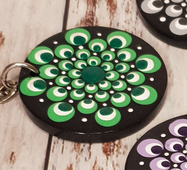 Key Ring - Peacock design