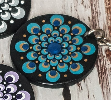 Key Ring - Peacock design