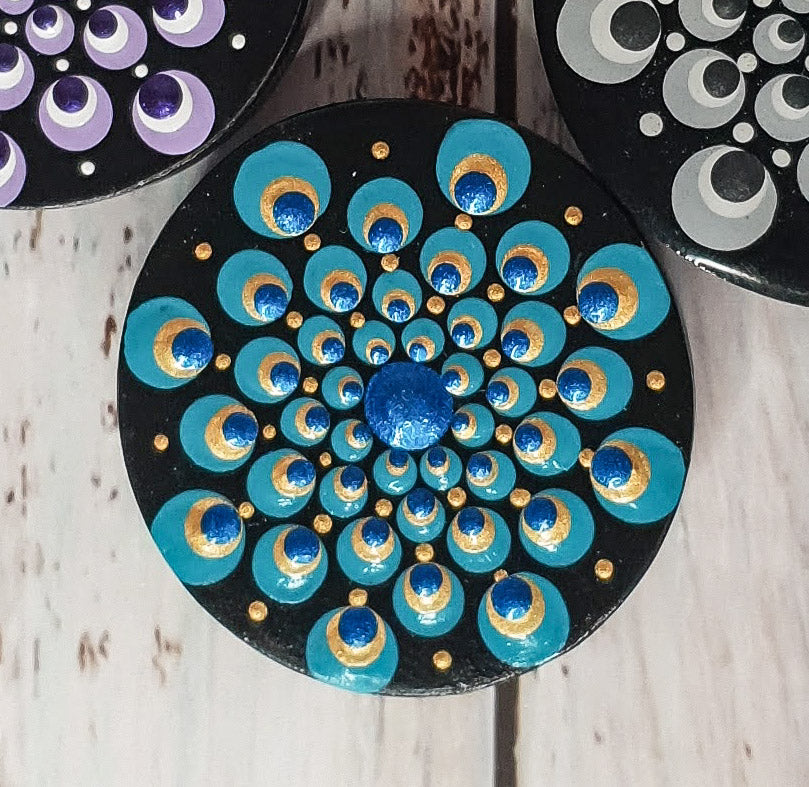 Magnet - Peacock design