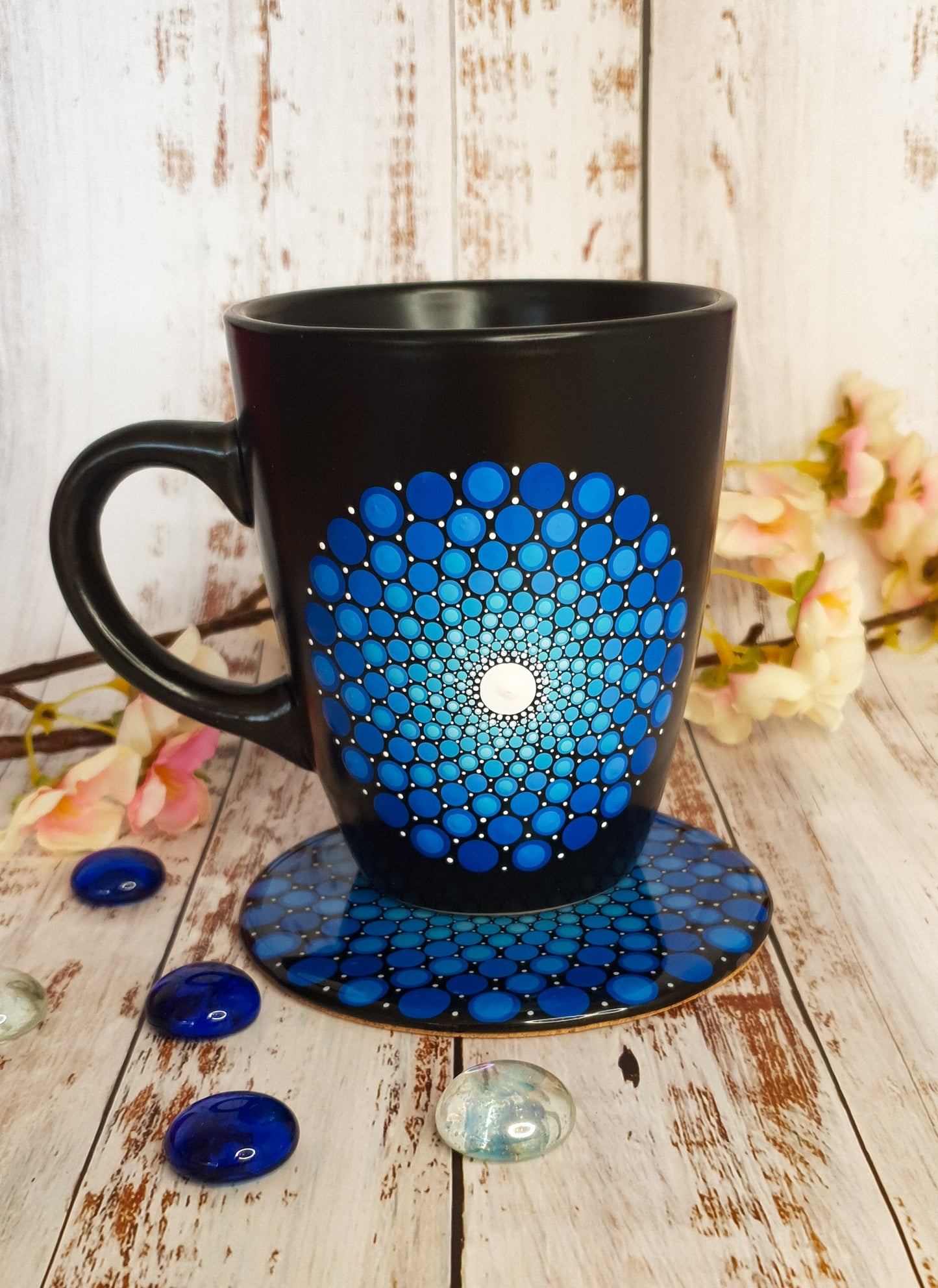 Mug & Coaster Set - Ombre Design