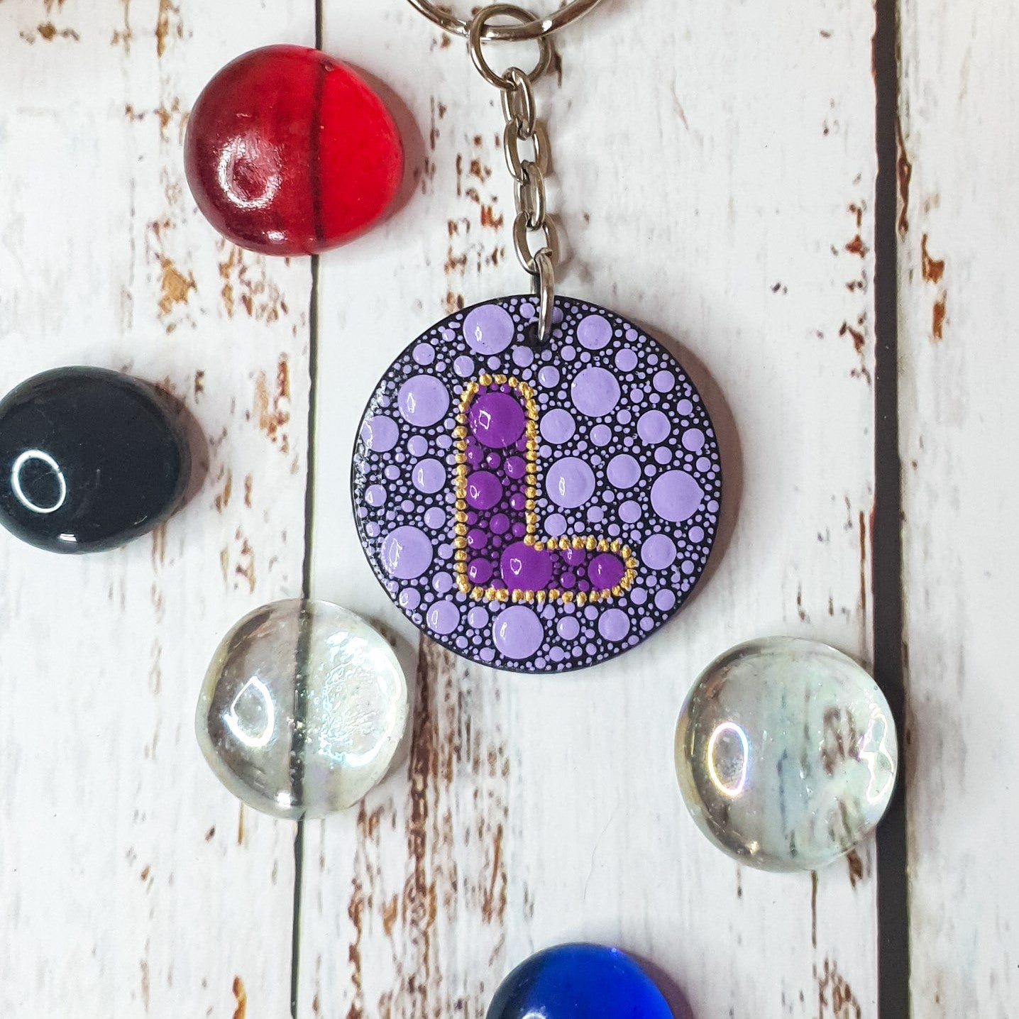 Key Ring - Alphabet design