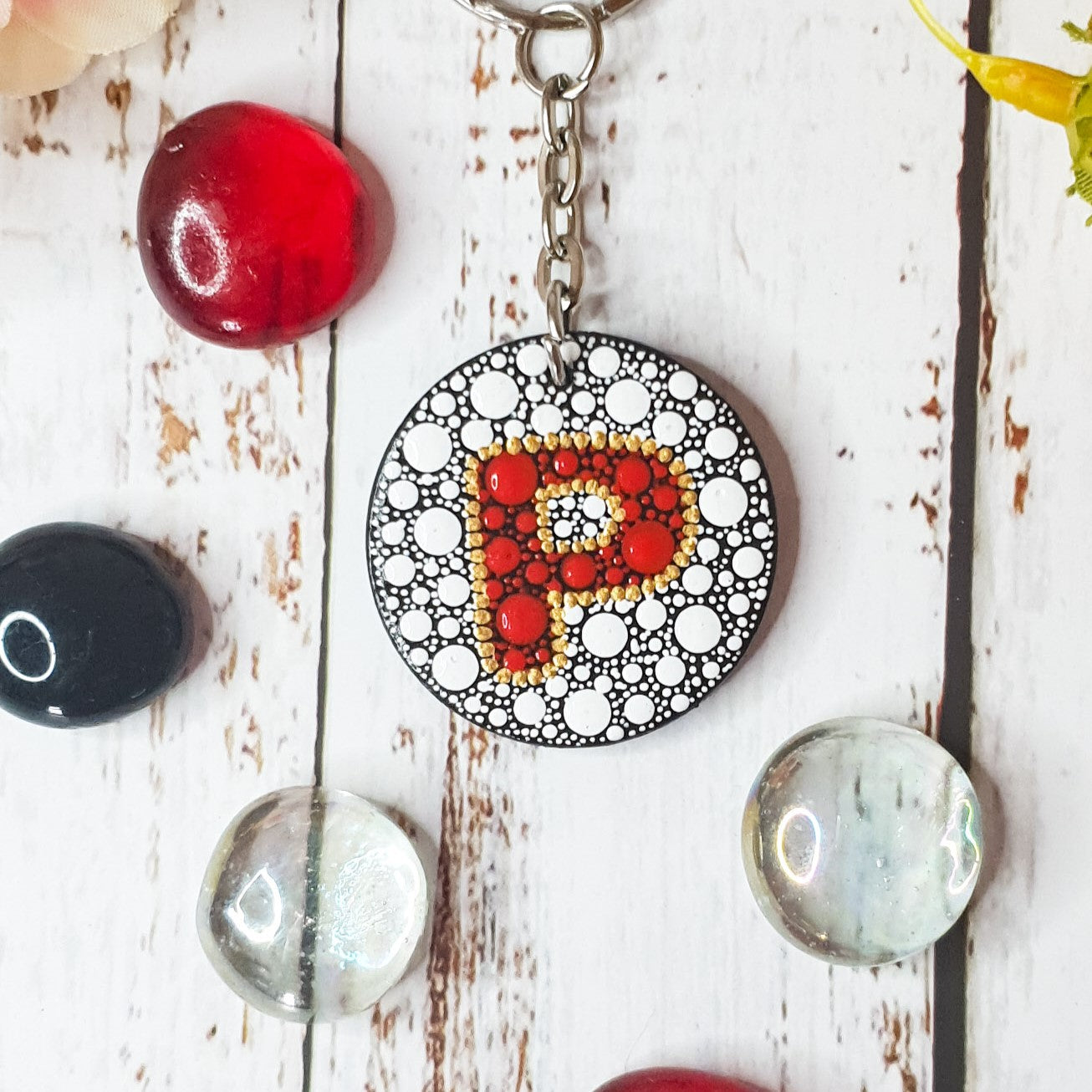 Key Ring - Alphabet design